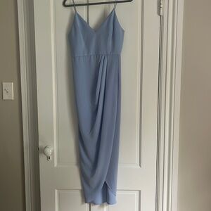 Shona Joy size 6 (fits like a 2-4) cornflower blue dress
